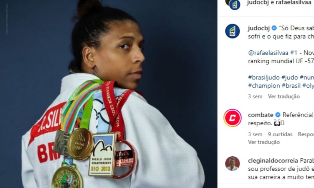 Campeona olímpica de judo Rafaela Silva descarta ir a las MMA No es