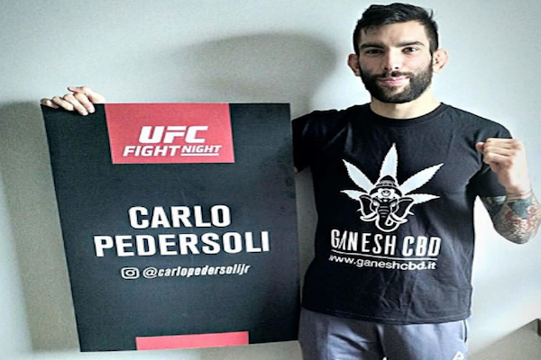 Carlo Pedersoli Jr. pierde con nocaut polémico en el UFC Praga