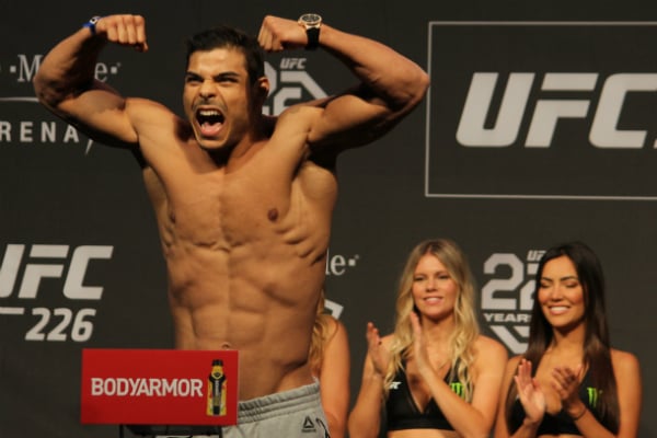 Paulo ‘Borrachinha’ envía dardo a Adesanya tras UFC 234: “Fanfarrón”