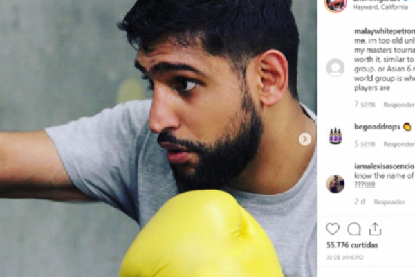 Amir Khan desprecia el invicto de campeón mundial de boxeo en vísperas de duelo
