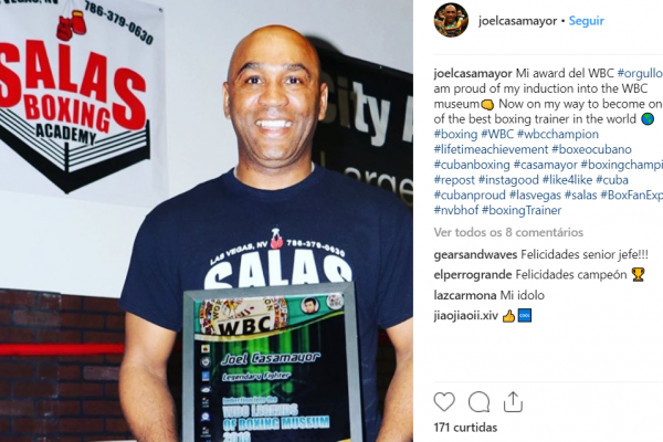 Cubano Joel Casamayor es nominado al Salón de la Fama del Boxeo en Nevada