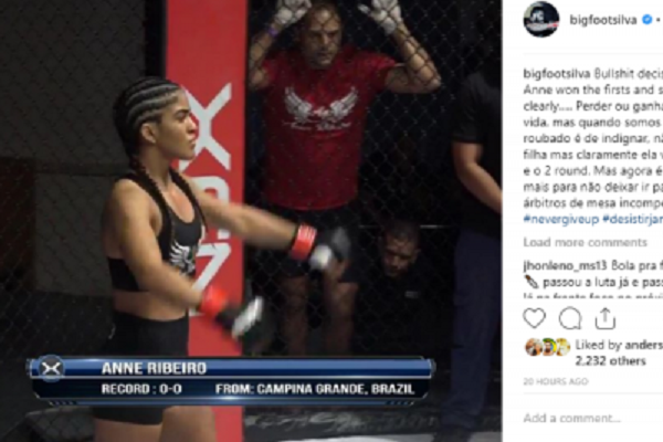 ‘¡Papá búho’! Antonio ‘Pezao’ reclama por derrota de su hija en estreno en MMA