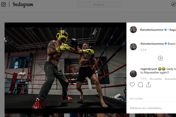 ¿Nuevo deporte? McGregor entrena boxeo después de anunciar su retiro del MMA