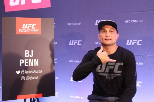 BJ Penn veta preguntas sobre casos policiales y analiza campamento en Brasil para el UFC 237