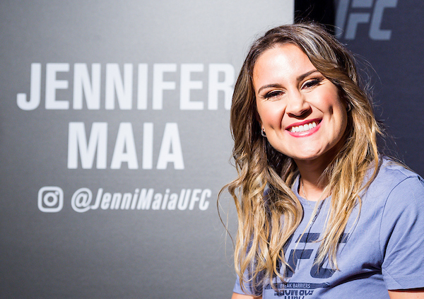 Con la vista puesta en UFC Brasilia, Jennifer Maia planea enfrentar a Joanne Calderwood o Jessica Eye