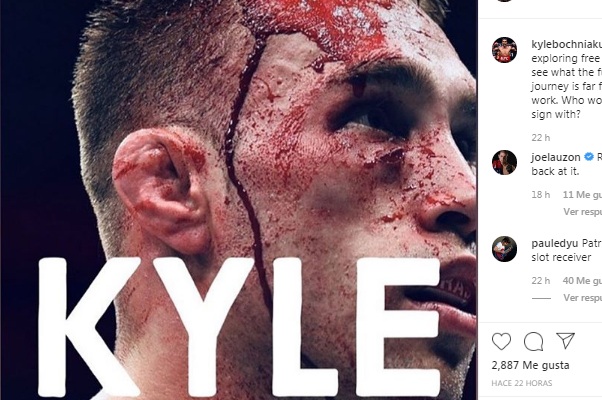 UFC confirma despido de Kyle Bochniak