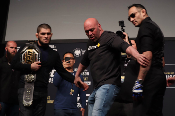 UFC ofrece a Gaethje como el reemplazo de Khabib para pelear contra Ferguson