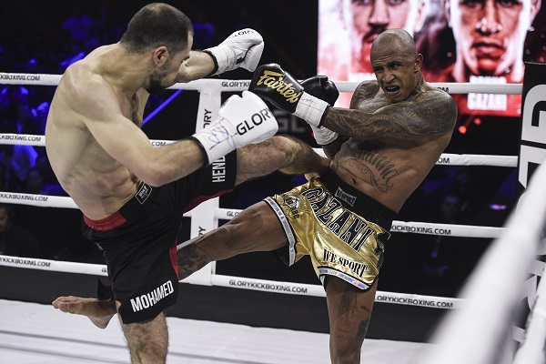 Kickboxer brasileño gana tercera pelea consecutiva en GLORY y mantiene invicto