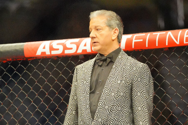 Bruce Buffer predica precaución sobre coronavirus, pero acepta trabajar en UFC 249
