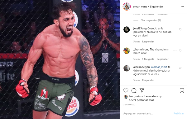 Omar Morales enfrenta a Alexander Hernández en UFC 249