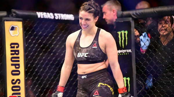 Mackenzie Dern celebra octágono más pequeño en UFC Las Vegas: «Menos espacio para que ella escape»