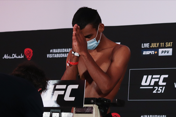 Raulian Paiva justifica fracaso en el pesaje de UFC y promete usar este episodio como lección