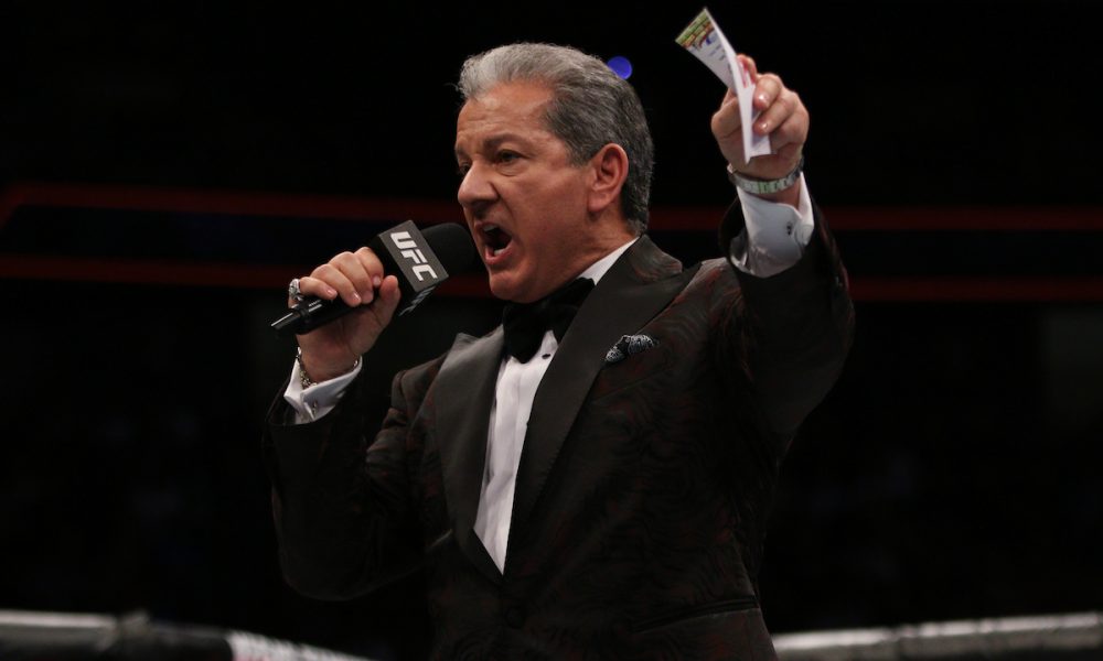 ¡Ansioso! Bruce Buffer elige a pelea entre Adesanya y 'Borrachinha