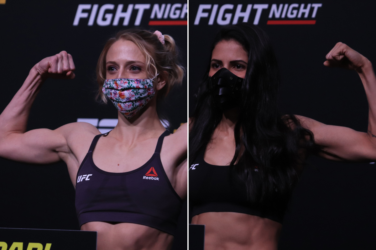 UFC Las Vegas 8: Pesaje oficial confirma duelo entre Emily y Polyana, cancelado en marzo