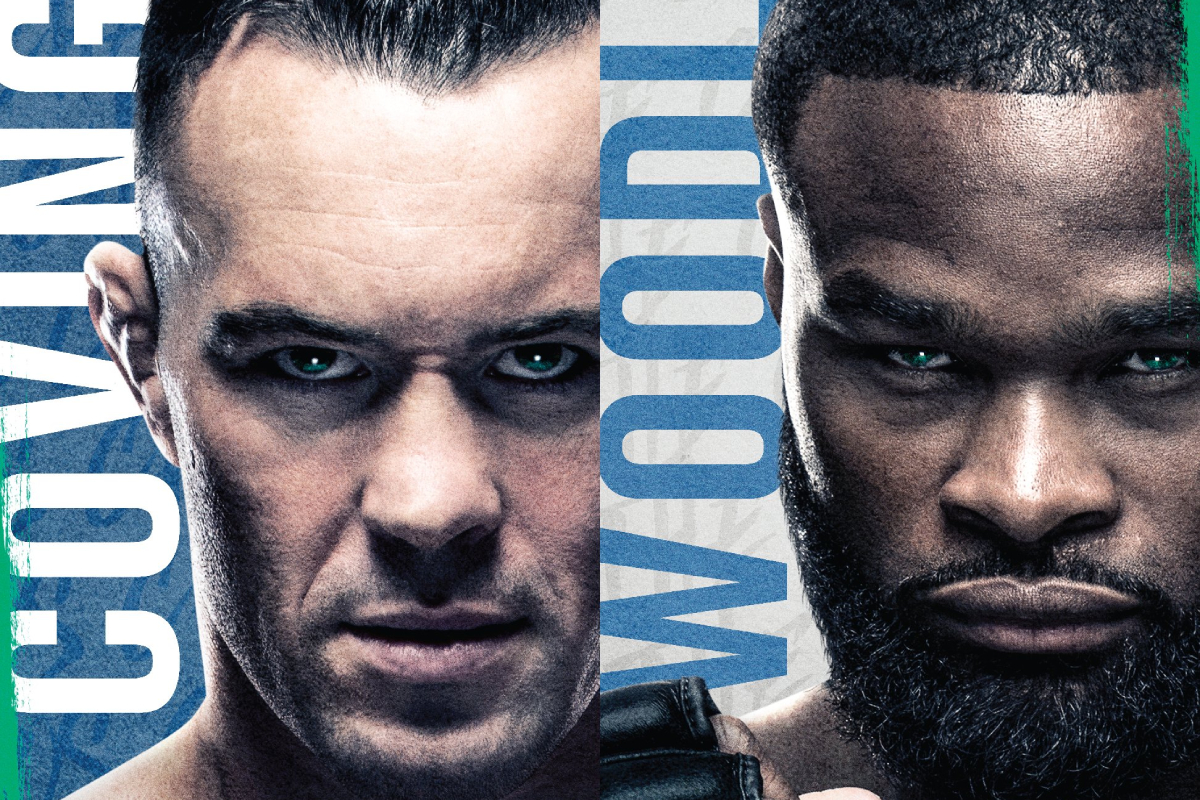 UFC publica el póster oficial del evento liderado por Covington y Woodley