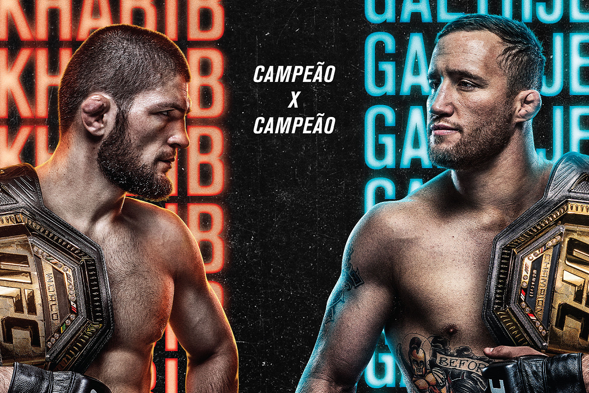 La UFC lanza póster de la edición 254 y destaca duelo entre campeones