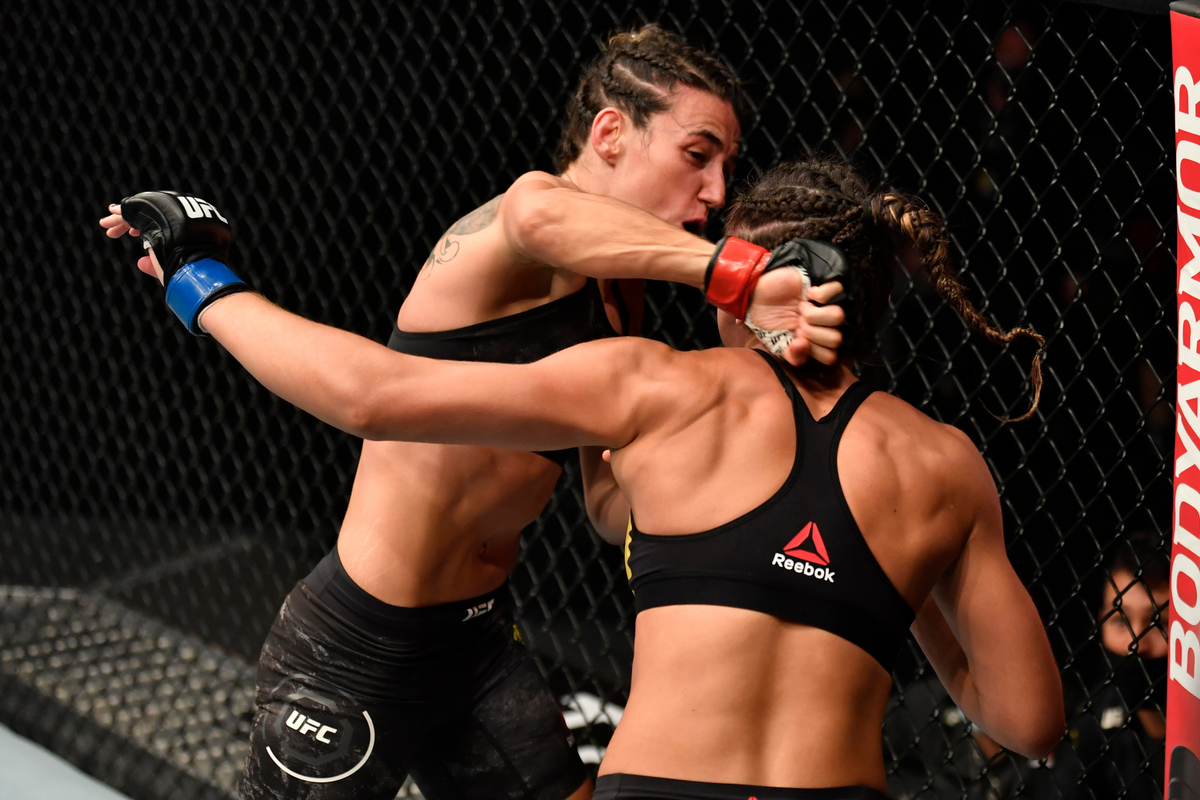 Marina Rodriguez noqueó en el segundo asalto a Amanda Ribas en UFC 257