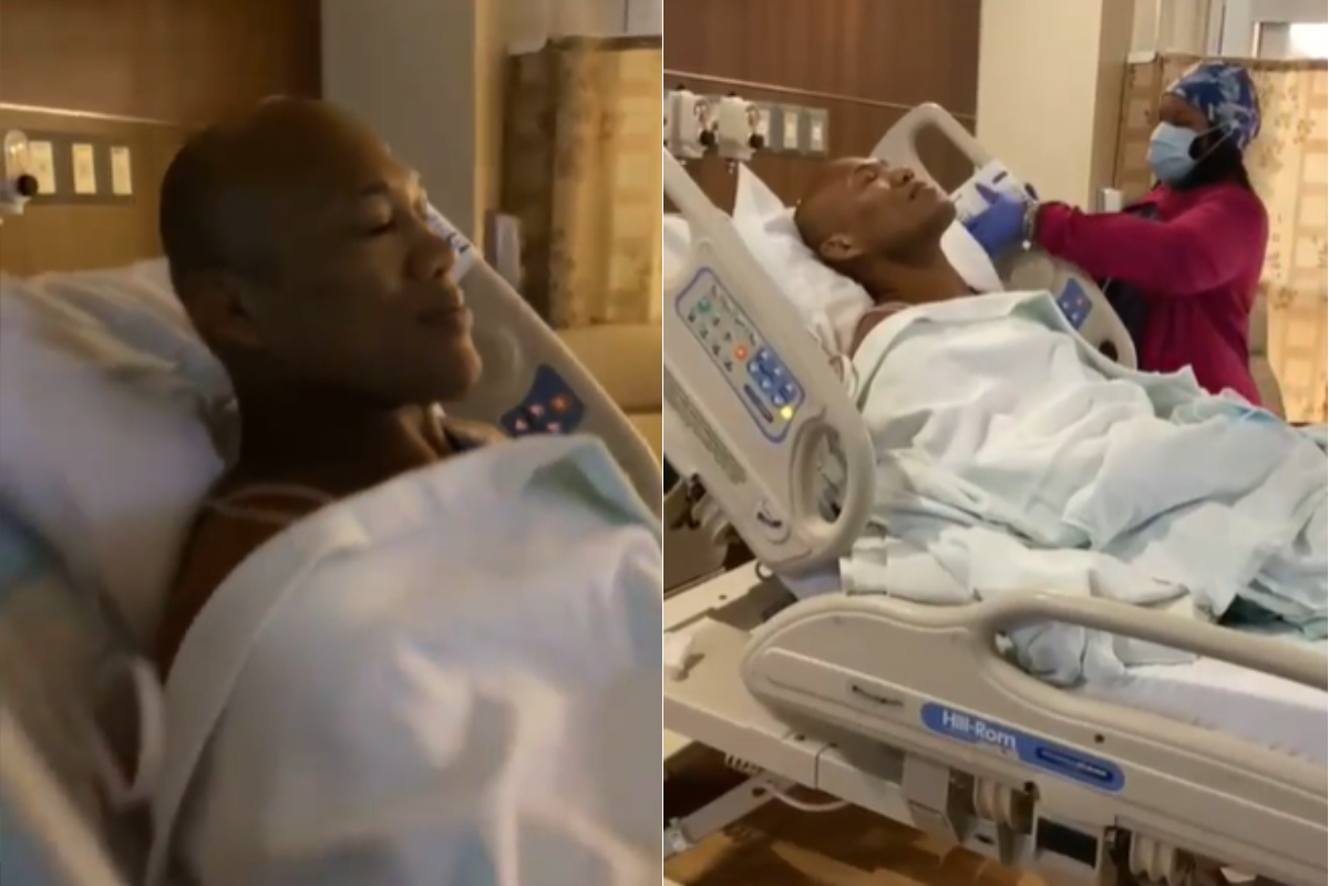 Ronaldo ‘Jacaré’ publica video tras realizarse la cirugía de brazo