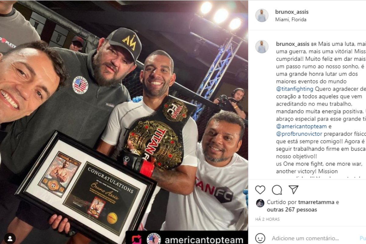 Brasileño gana título de Titan FC y campeona de jiu-jitsu debuta con victoria en MMA
