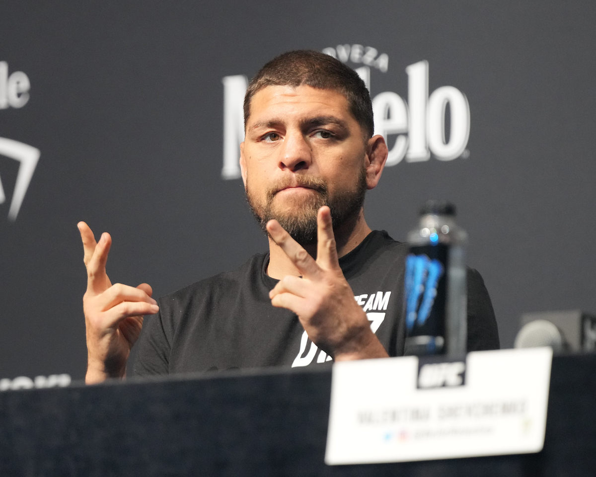 Nick Díaz reaparece después de seis años y se roba el show en la conferencia de prensa de UFC 266