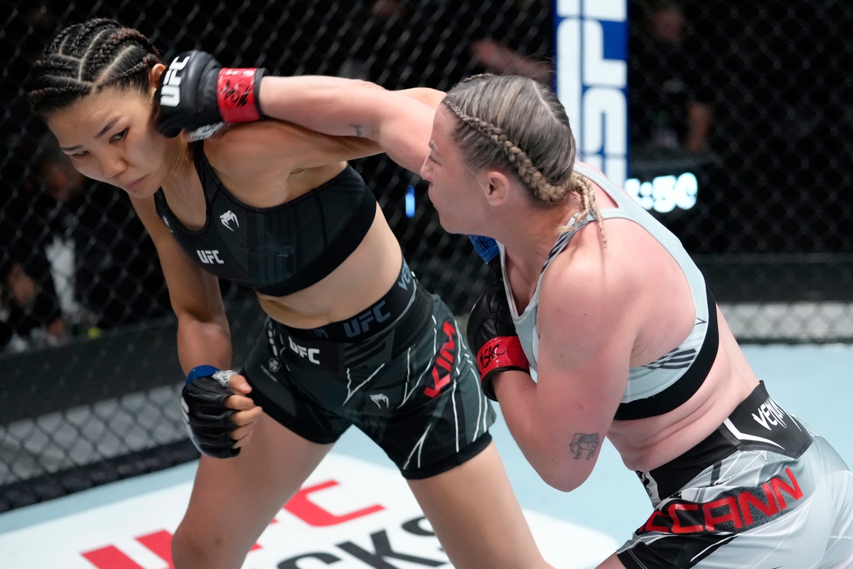 Molly McCann saboreó nuevamente la victoria al derrotar a Ji Yeon Kim en UFC Vegas 36