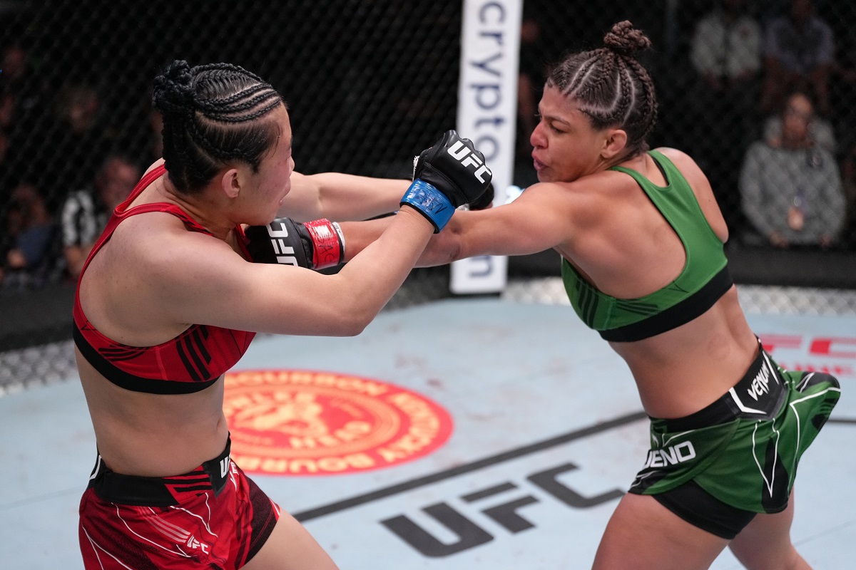 Mayra ‘Sheetara’ gana $50 mil por la ‘Pelea de la Noche’ en UFC Las Vegas 51