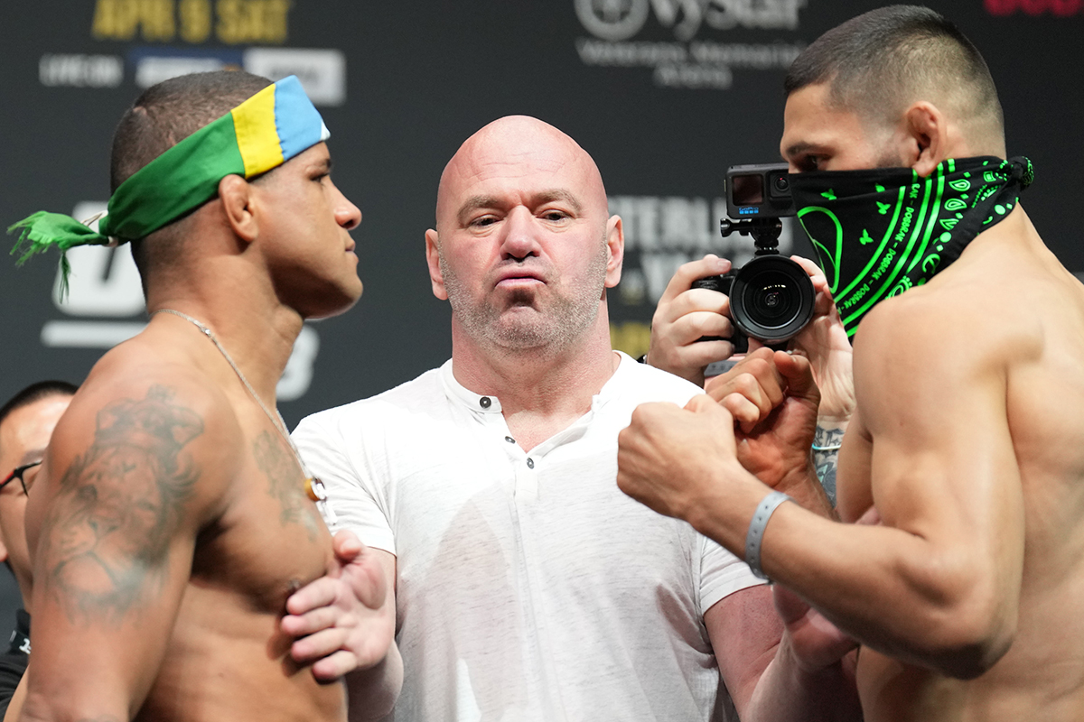 UFC 273: Gilbert ‘Durinho’ pelea para acabar con el ‘hype’ de Khamzat Chimaev