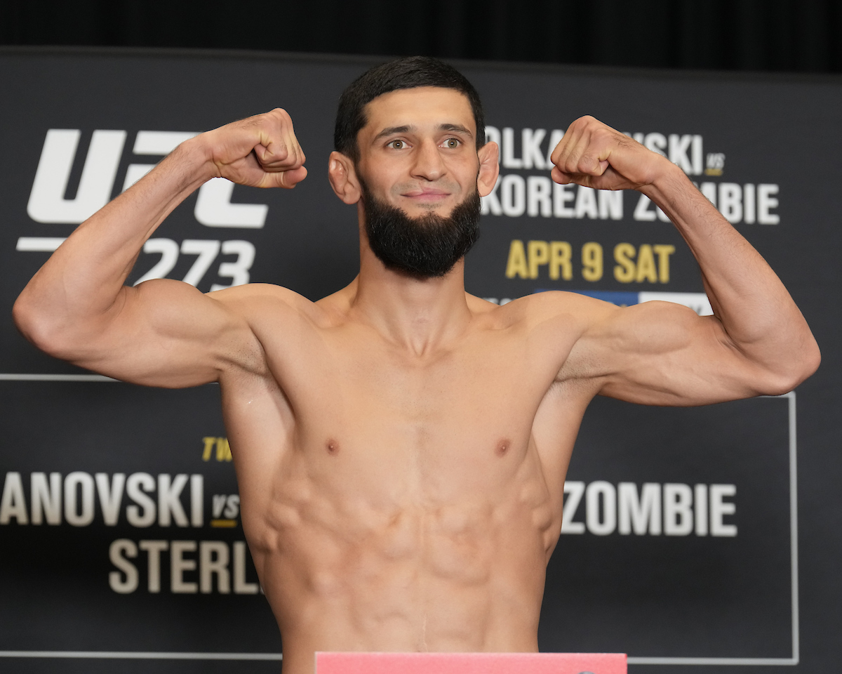 Khamzat Chimaev insinúa cambio de división en la UFC después de fallar en el pesaje