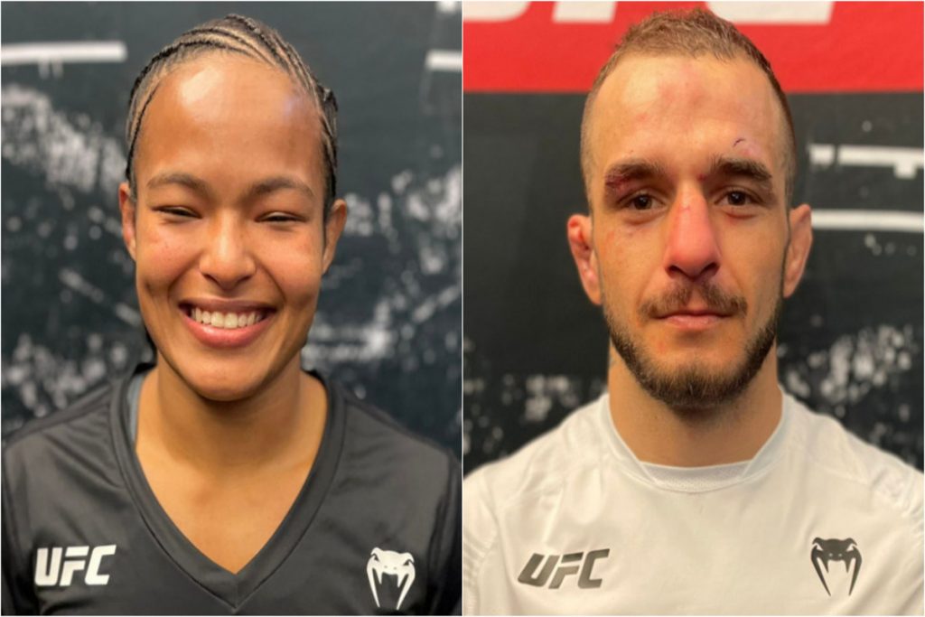 Karine ‘Killer’ y Lucas Almeida ganan bonos en el UFC Vegas 56
