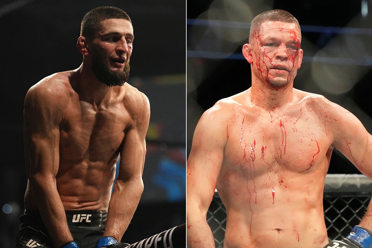 UFC encamina pelea entre Nate Diaz y Khamzat Chimaev para septiembre en Las Vegas