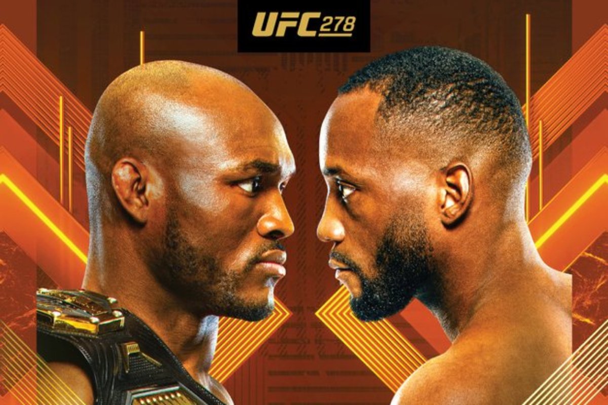 Afiche del UFC 278 destaca disputa entre Kamaru Usman y Leon Edwards