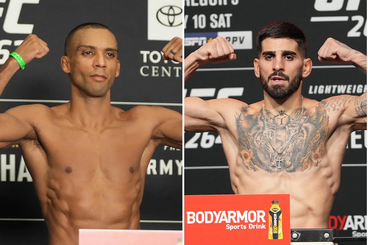 UFC planea duelo entre Edson Barboza e Ilia Topuria para el 29 de octubre