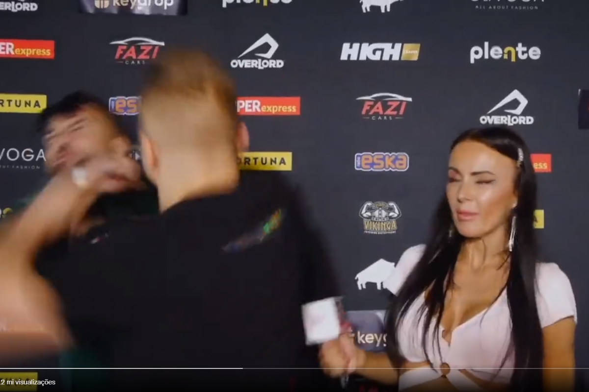 Luchador de las MMA agrede a youtuber durante entrevista