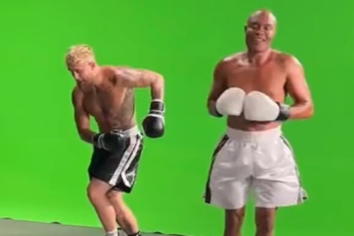 Anderson Silva y Jake Paul bailan en video promocional de su combate de boxeo