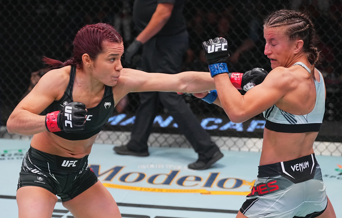 Piera Rodríguez logró su segunda victoria en la UFC al derrotar a Sam Hughes