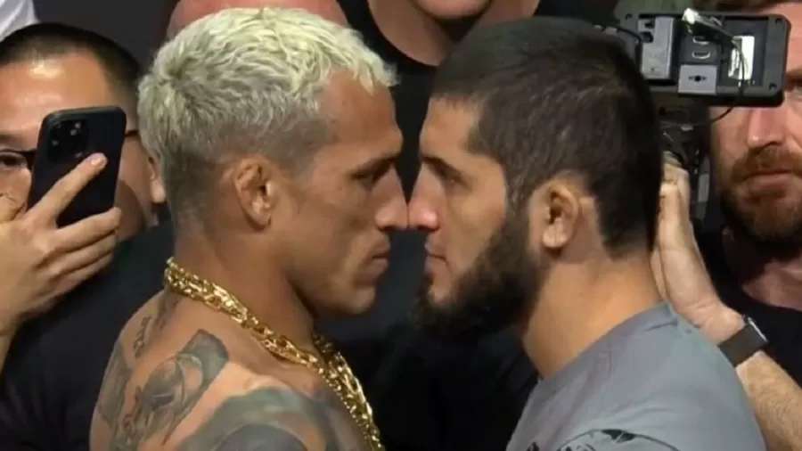 Charles ‘Do Bronx’ e Islam Makhachev protagonizan tenso enfrentamiento antes del UFC 280