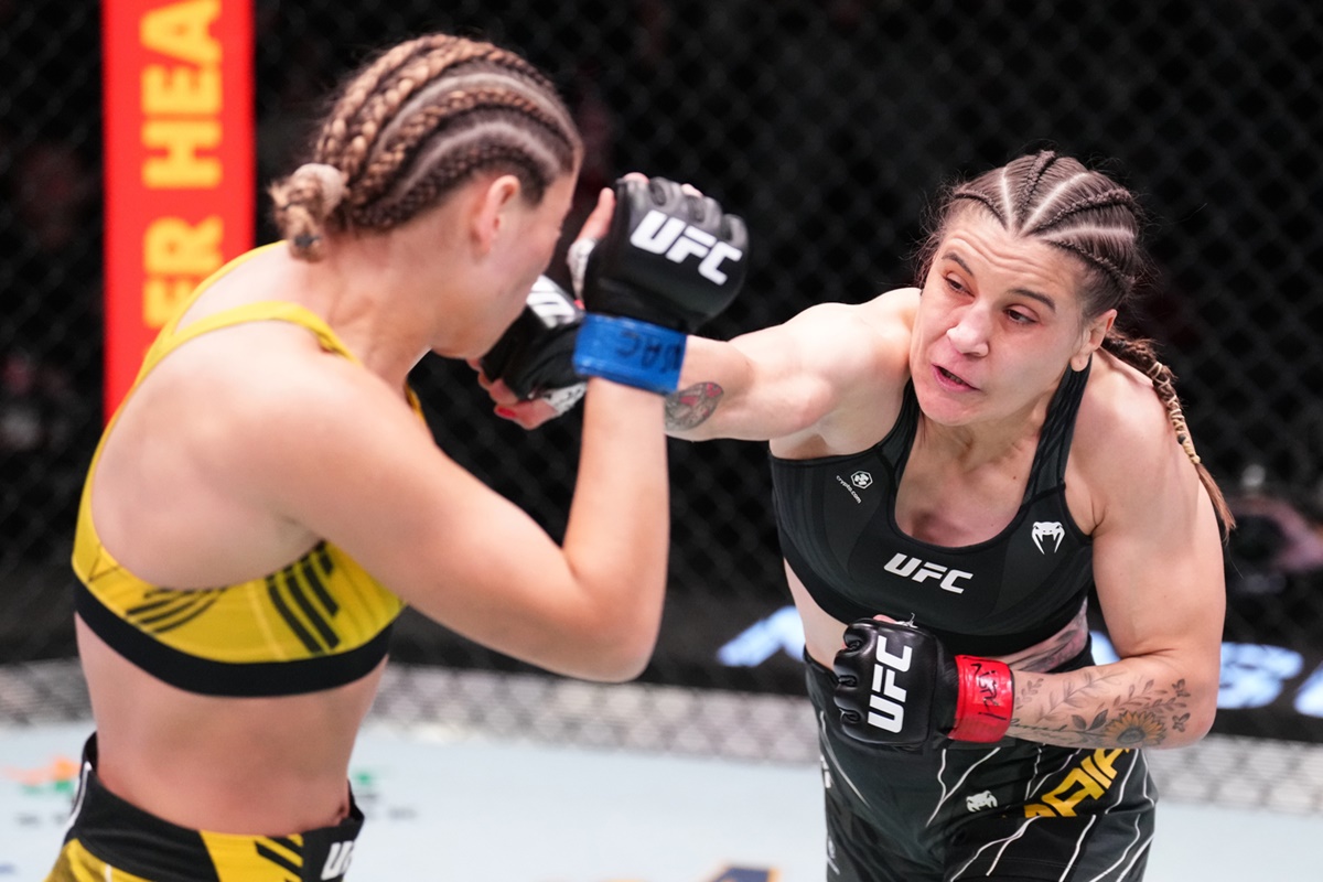 Jennifer Maia consigue importante victoria ante Moroz en el UFC Vegas 65
