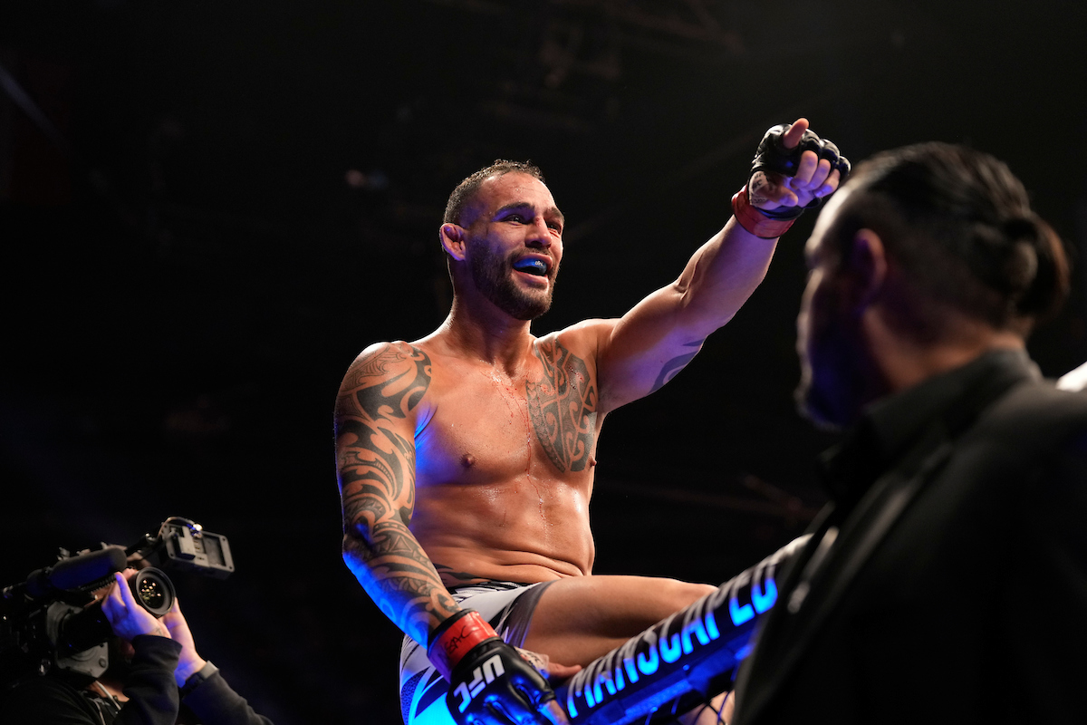 Santiago Ponzinibbio noqueó a Morono y saborea nuevamente la victoria en el UFC 282