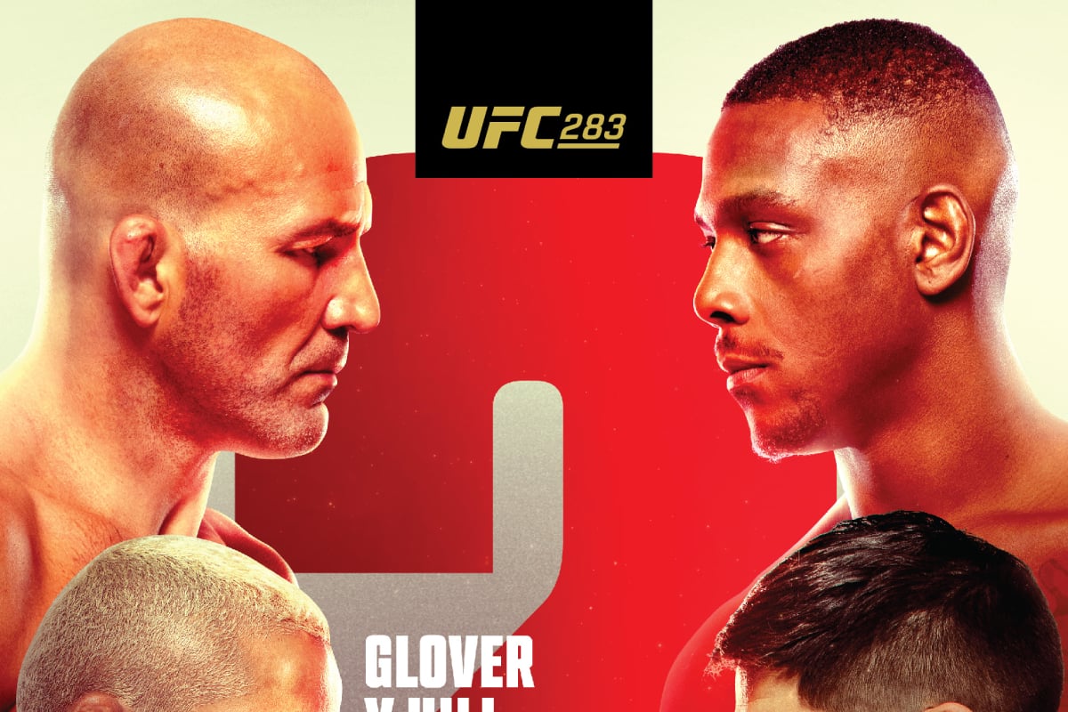 El póster del UFC 283 destaca las peleas por el título entre Glover Teixeira y Deiveson Figueiredo