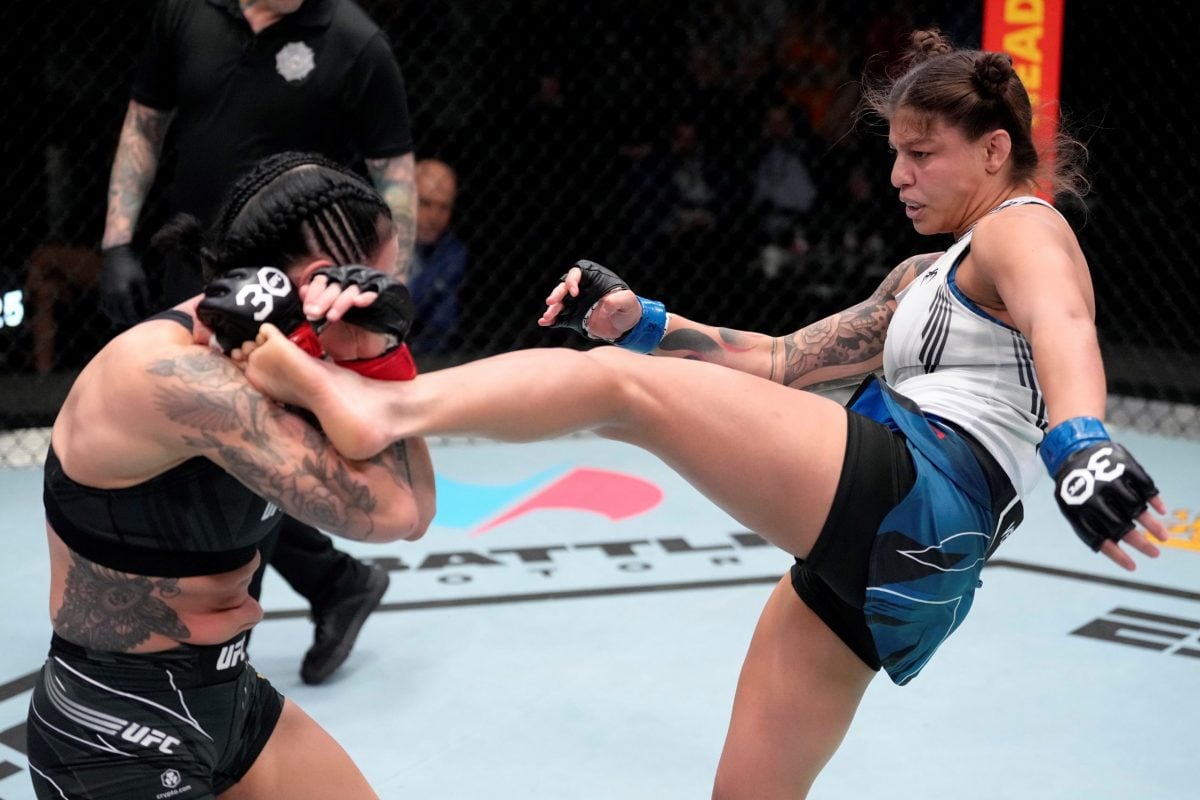 Mayra ‘Sheetara’ domina a Lina Lansberg y gana por sumisión en UFC Las Vegas 69