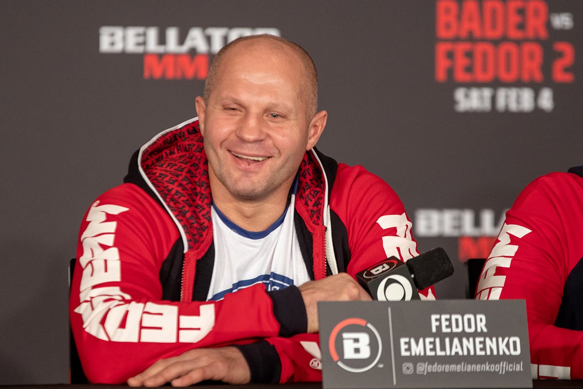 En vísperas del retiro, Fedor Emelianenko minimiza no haber peleado nunca en la UFC