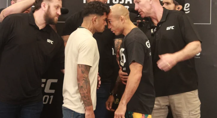 ¡Mal tiempo! José Aldo protagoniza tenso enfrentamiento con rival en UFC Río