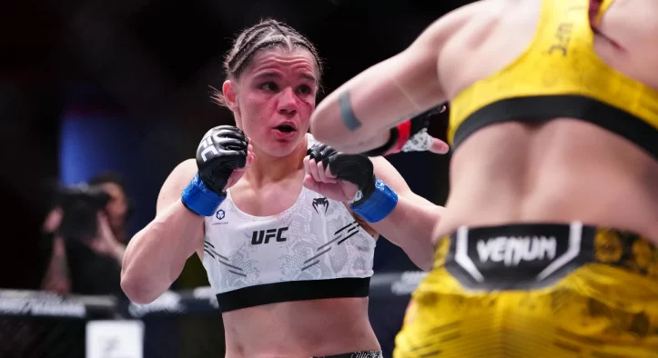 Ariane Carnelossi revela fractura facial tras recibir un cabezazo ilegal en pelea de UFC