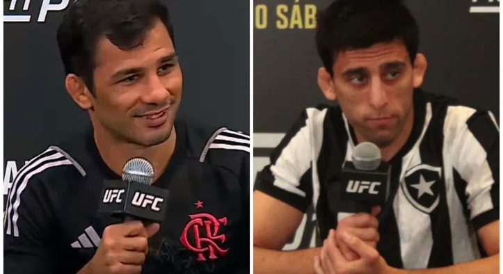 ¡Flamengo vs. Botafogo! Pantoja y Erceg llevan la rivalidad futbolística a UFC Río