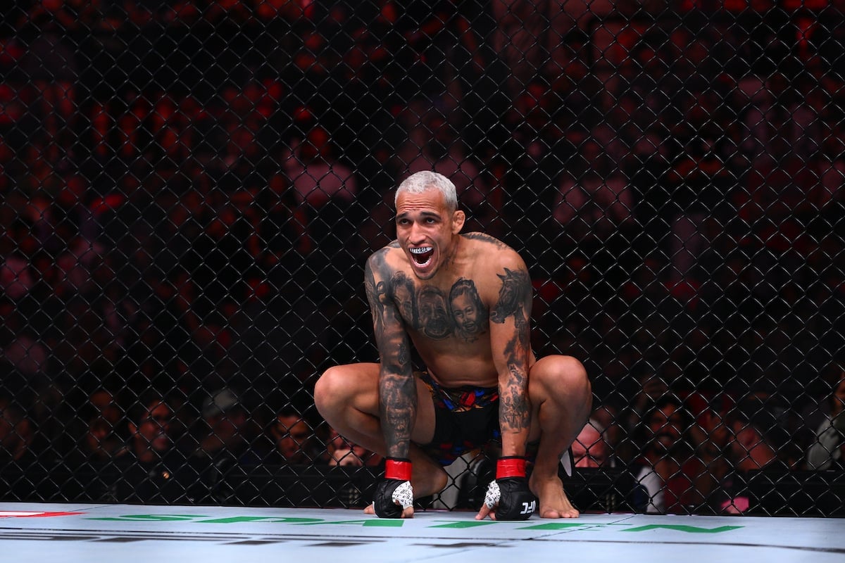¿León herido? Charles Oliveira revela problema en el hombro antes del duelo de UFC Río